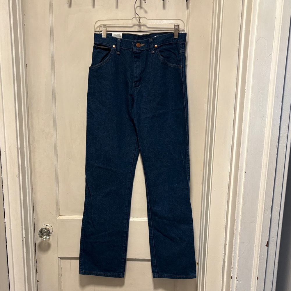 Wrangler Pro Rodeo Brand New Dark Blue Cowboy Cut  13MWZ Jeans Boys 16 Regular